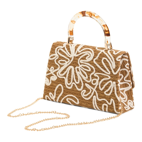 Haute Hippie Embroidered Handbag - Picture 2 of 3